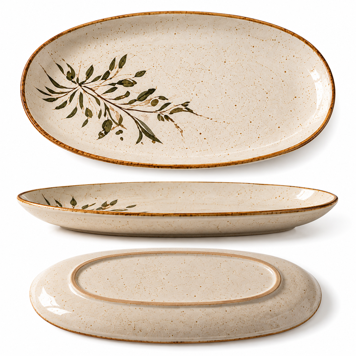 OliveTrace Gallery Serving Platter