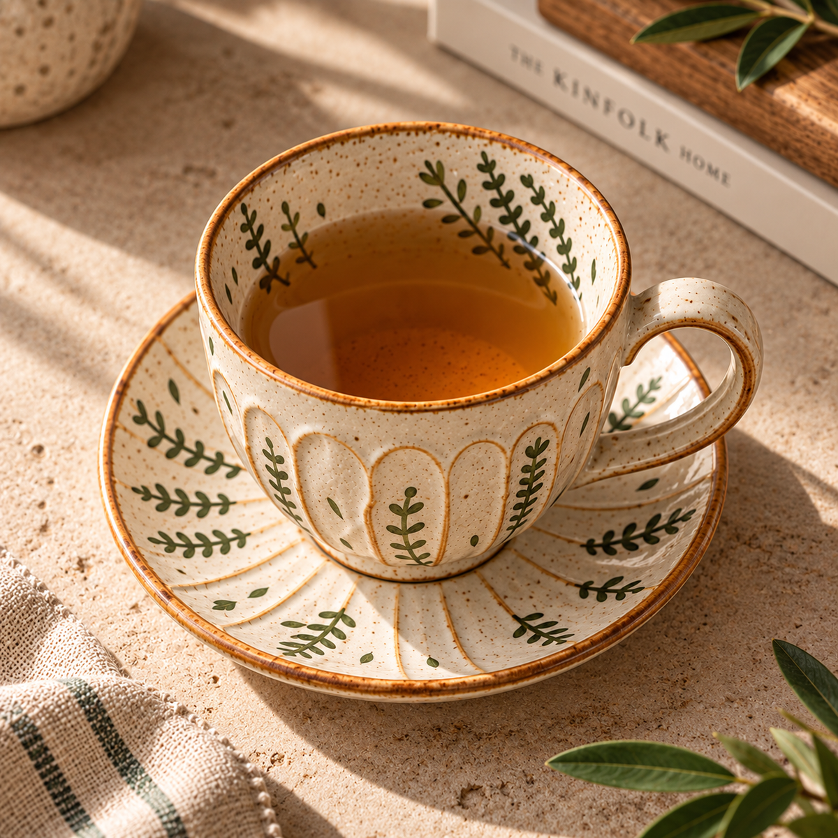 PetalKey Breakfast Cup & Saucer