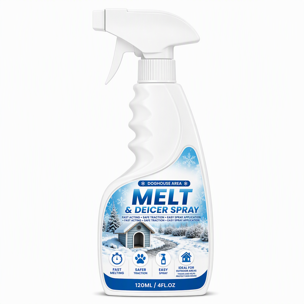 ❄️ 50% OFF! BVJ® Pet-Friendly Ice Melt & De-Icer Spray 🐾 | Fast-Acting Frost Remover
