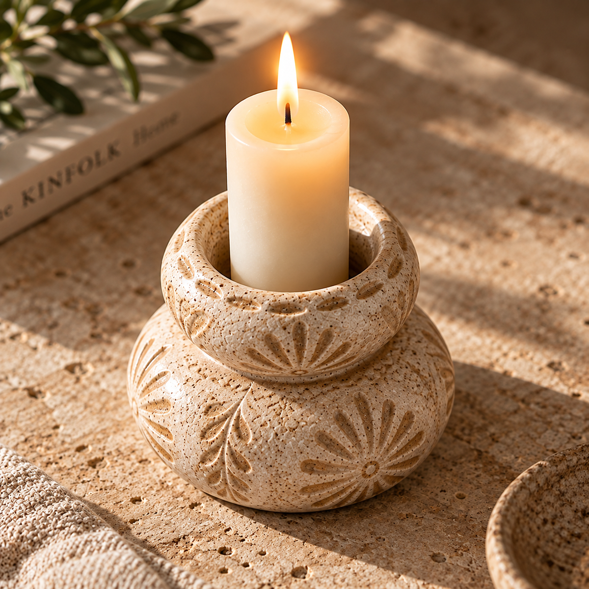 StackStone Reversible Candle Holder
