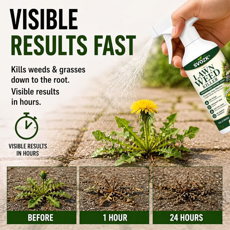 😆 Surprise! You've Unlocked 70% OFF Your 2nd SVOZK® Weed Killer! 🌿 One-Time Exclusive Deal!