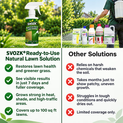 🔥 50% OFF! SVOZK® Ready-to-Use Lawn Care Spray 🌿 | Greener Lawn, Less Hassle