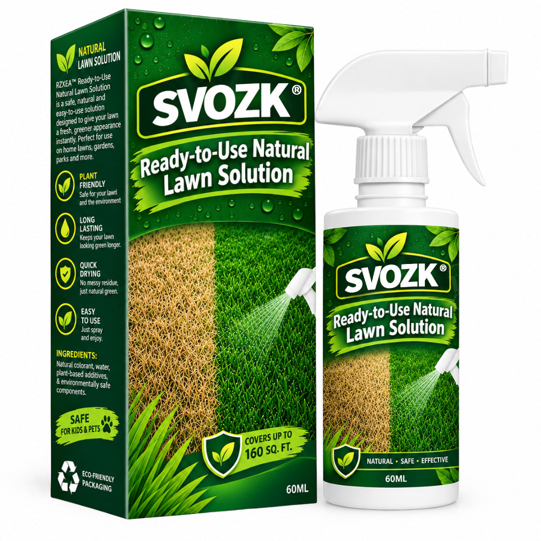 🔥 50% OFF! SVOZK® Ready-to-Use Lawn Care Spray 🌿 | Greener Lawn, Less Hassle