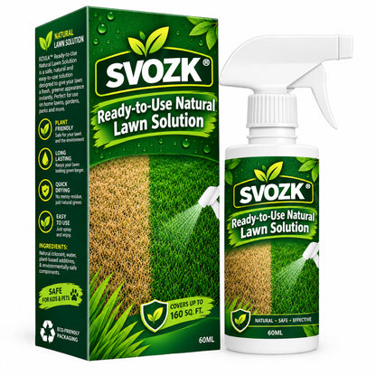 🔥 50% OFF! SVOZK® Ready-to-Use Lawn Care Spray 🌿 | Greener Lawn, Less Hassle
