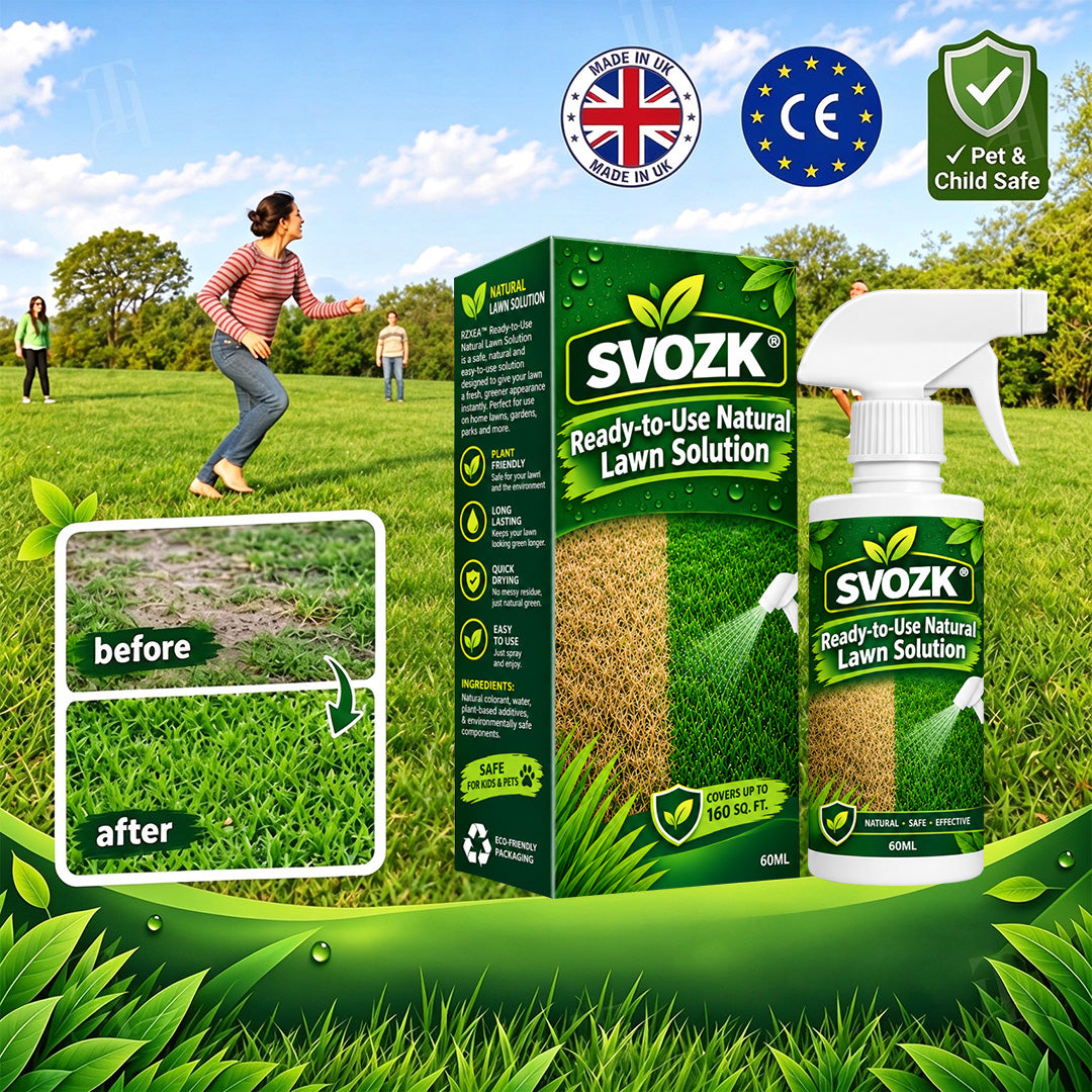 🔥 50% OFF! SVOZK® Ready-to-Use Lawn Care Spray 🌿 | Greener Lawn, Less Hassle