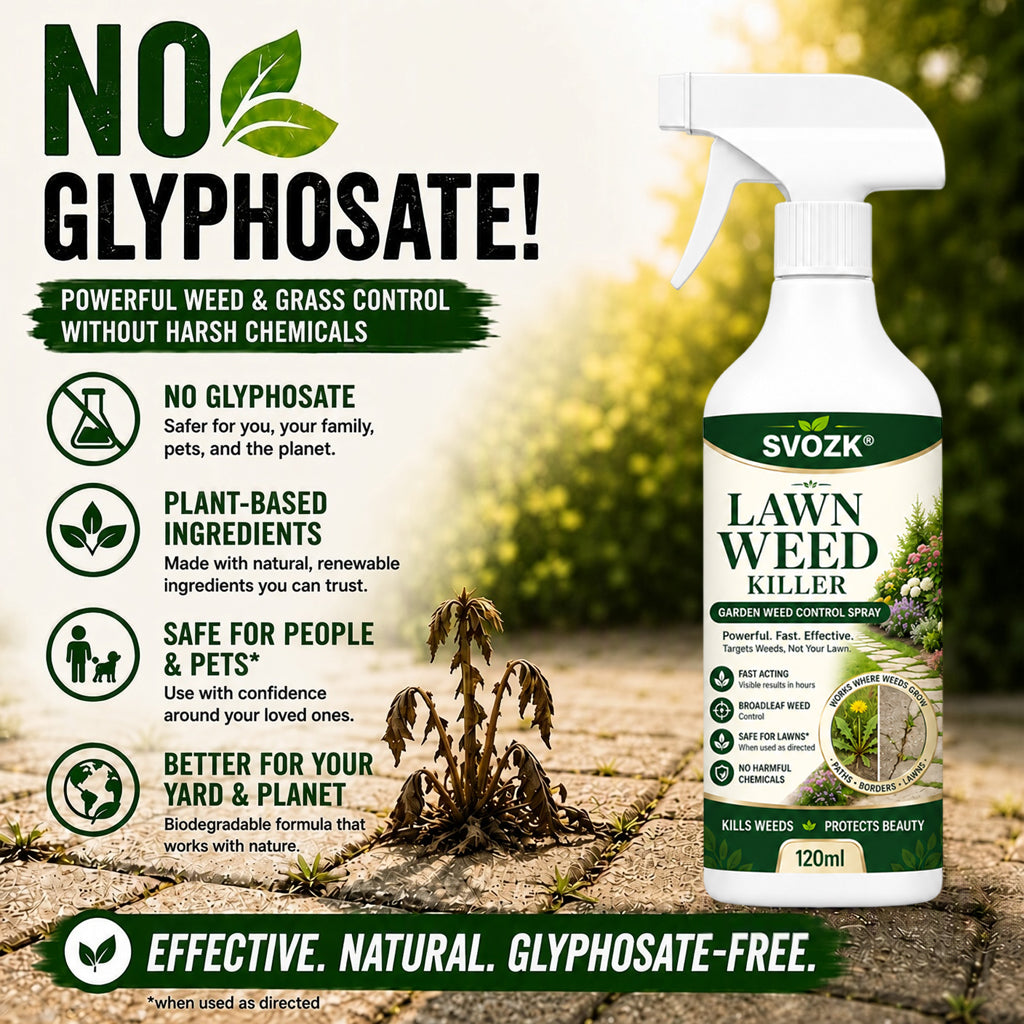 😆 Surprise! You've Unlocked 70% OFF Your 2nd SVOZK® Weed Killer! 🌿 One-Time Exclusive Deal!