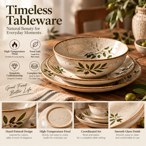 ArcNest Olive Grove Dinner Sculpture Set