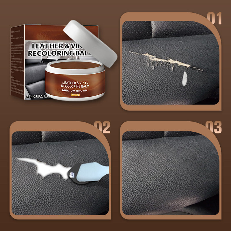 🔥 50% OFF! 🛋️ IEY® Leather Repair Paste | Restore Scratches & Scuffs, Refresh Worn Leather Surfaces ✨ Multiple Colors Available 💞